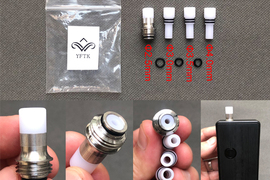 YFTK Billetbox drip tip set (White)