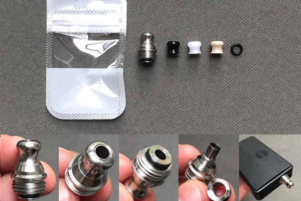 Raven drip tip set