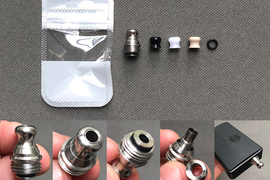 Raven drip tip set