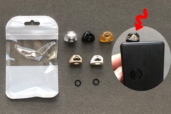 510 ss-29 (kit version) silver inside, Cyber v2 tips