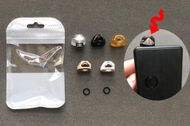 510 ss-29 (kit version) silver inside, Cyber v2 tips