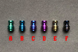 Titanium integrated drip tip for boro