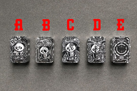 Engraved PRC Boro tank(Aluminum)