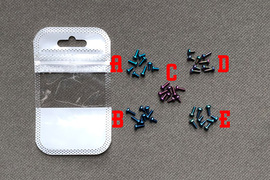 titanium screw for Billetbox(1set=9pcs)