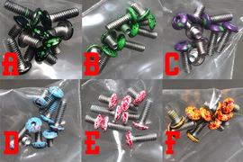 splatter screw set for Billetbox 1set=9pcs