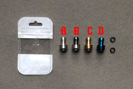 Monarchy tapered integrated drip tip for Billetbox,Long Edition