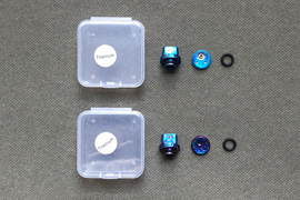 Titanium 510 drip tip+ Button set for Billetbox